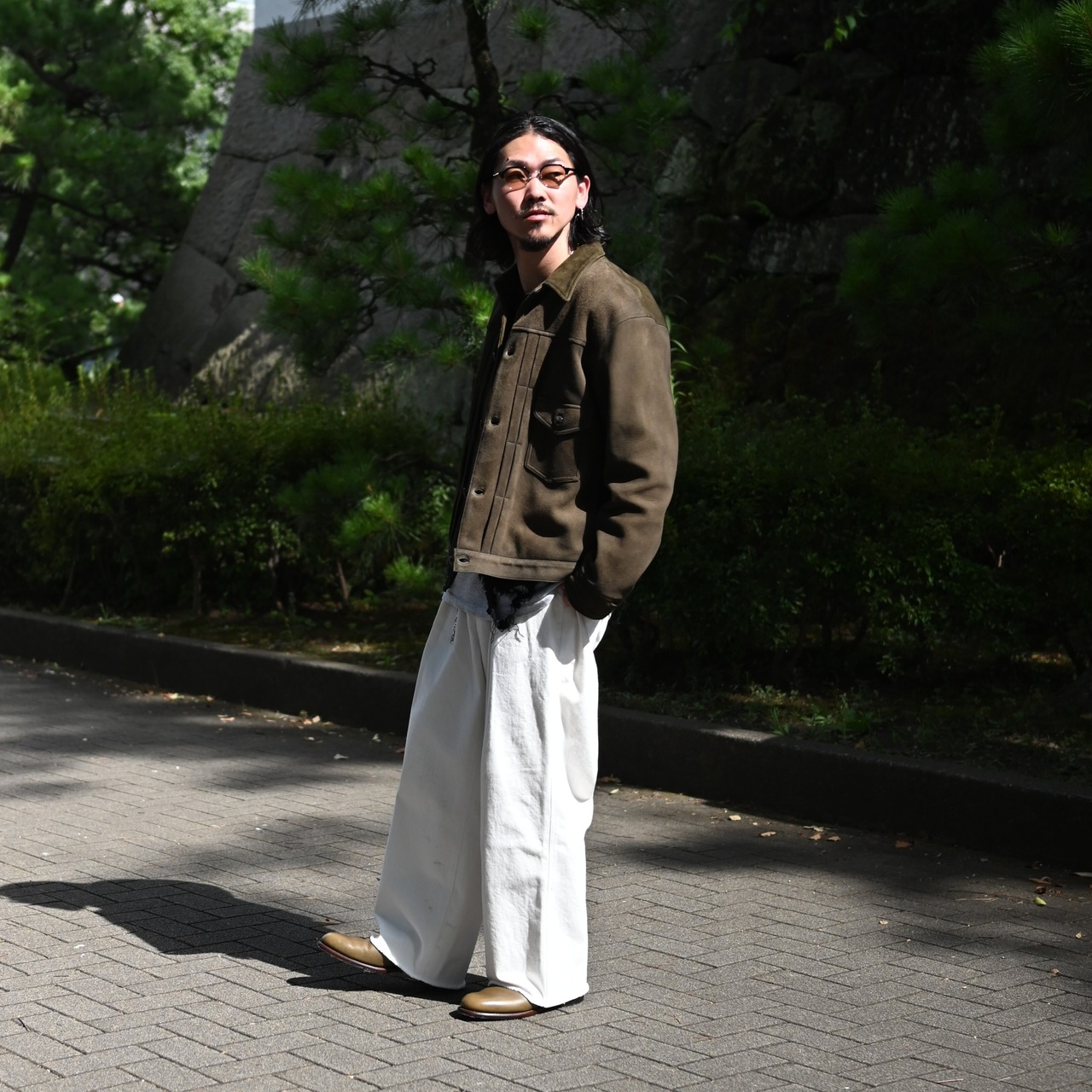 OLD JOE(オールドジョー)PATINA DEER-SKIN JEAN JACKET (SUEDE)