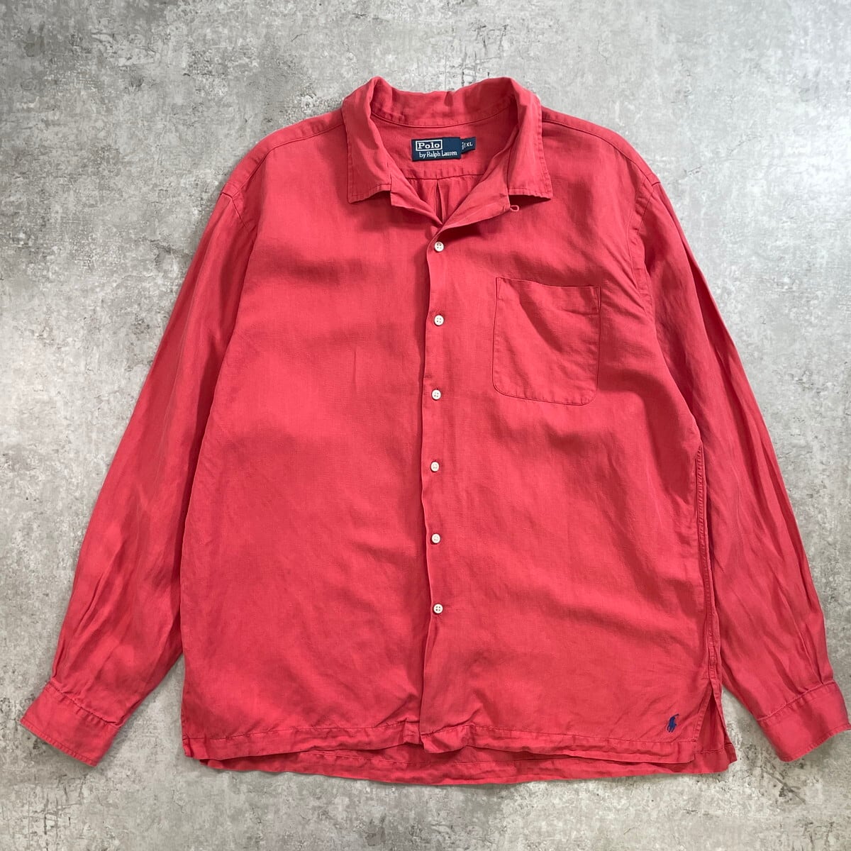 90年代 Polo by Ralph Lauren ポロバイラルフローレン オープンカラー