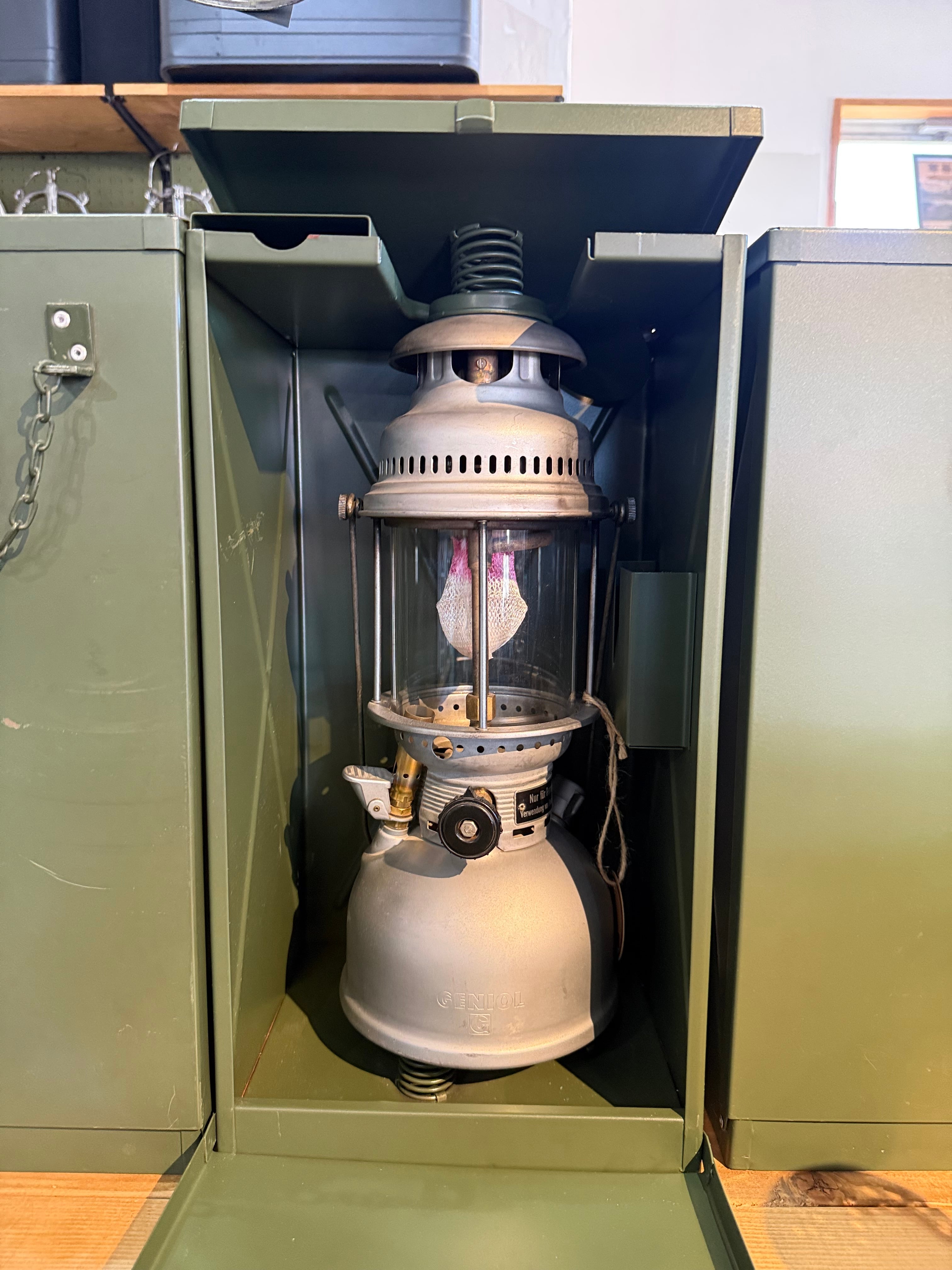 PETROMAX HK500専用オランダ軍ミリタリーランタンケース PETROMAX HK500専用オランダ軍ミリタリーランタンケース