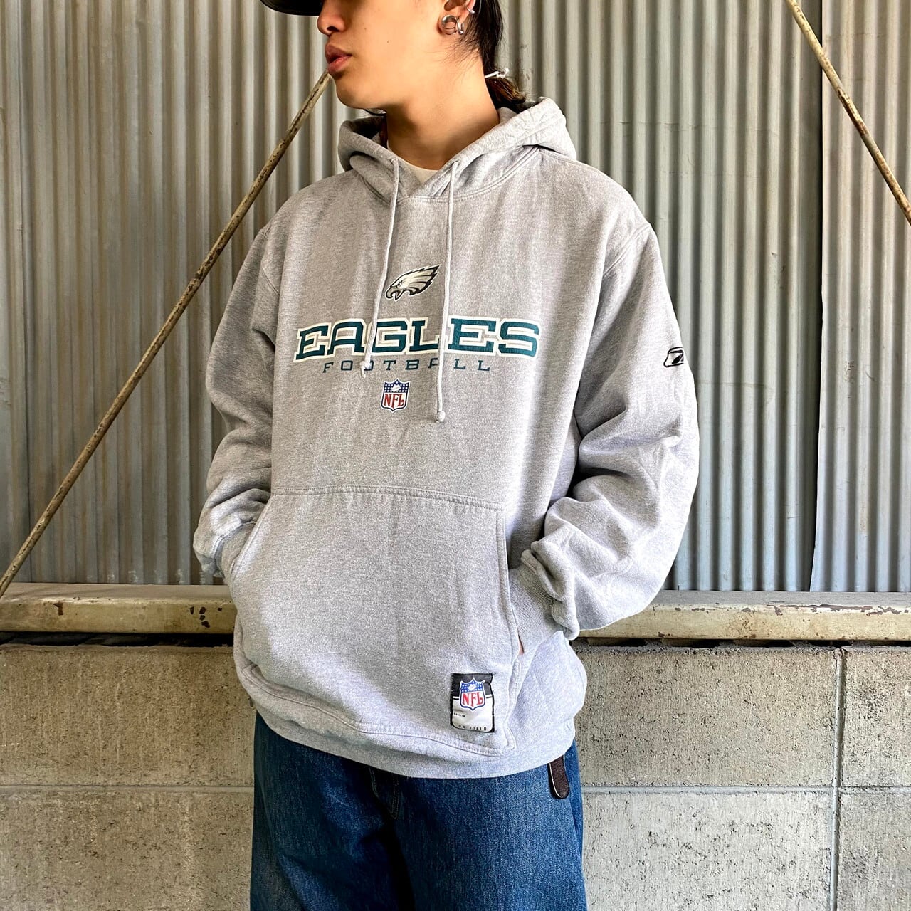 オールド シュプリーム フルジップ スウェット 刺繍ロゴ くど カナダ製 