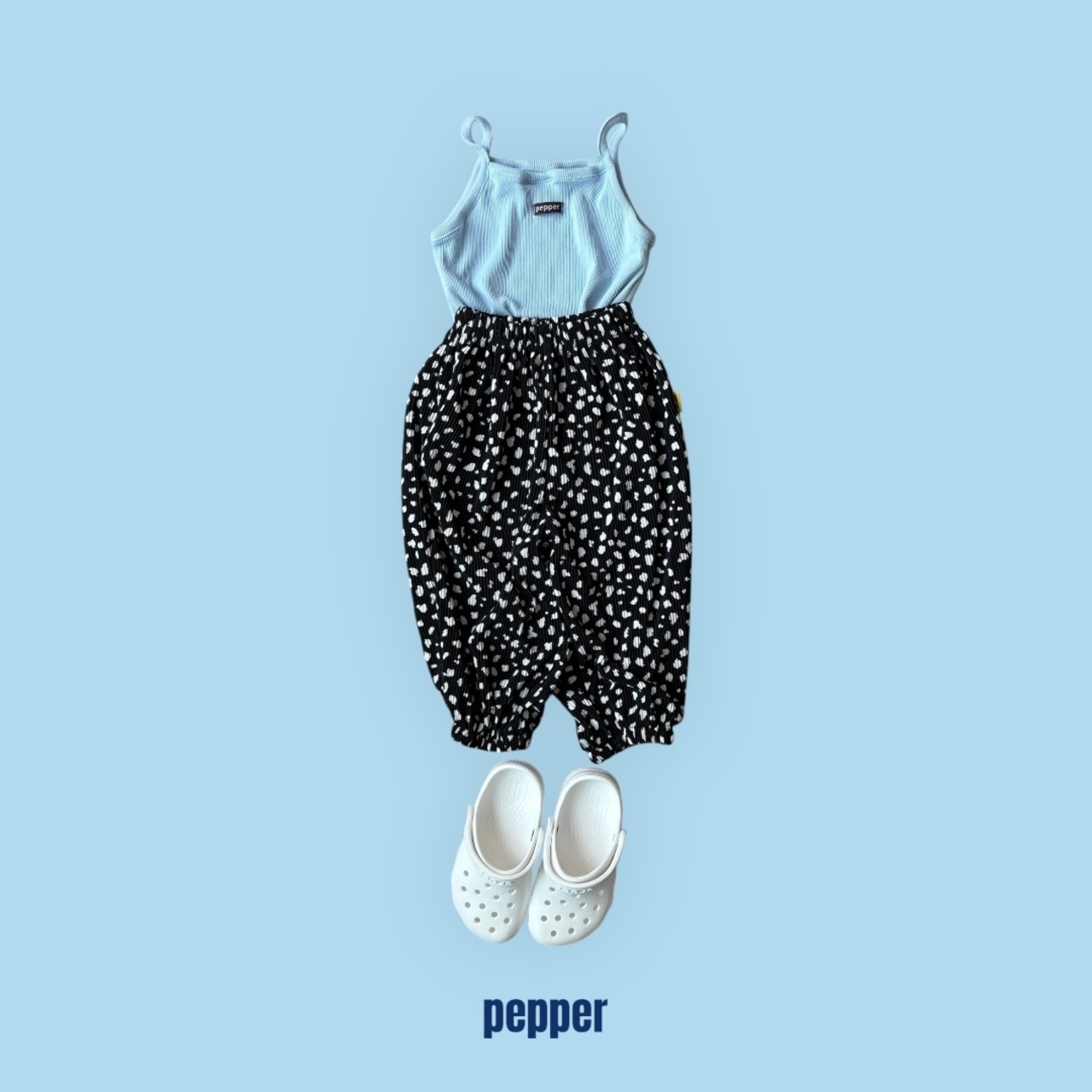 【取寄/韓国直送】PEPPER  26/SM ブルピンプリーツジョガーパンツ