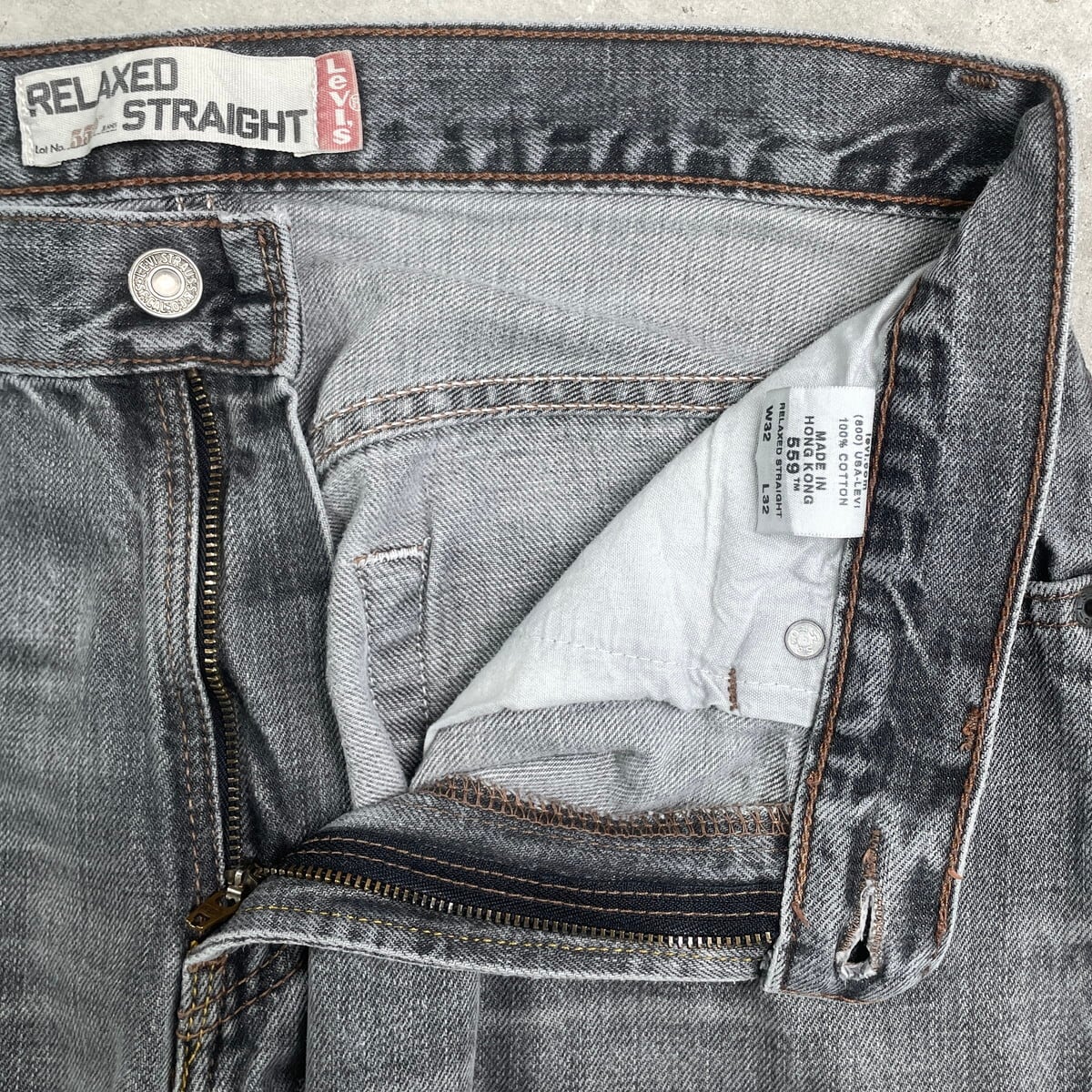 リーバイス559 デニムパンツ W36 L32 W36 L32】00s levi's ブラック