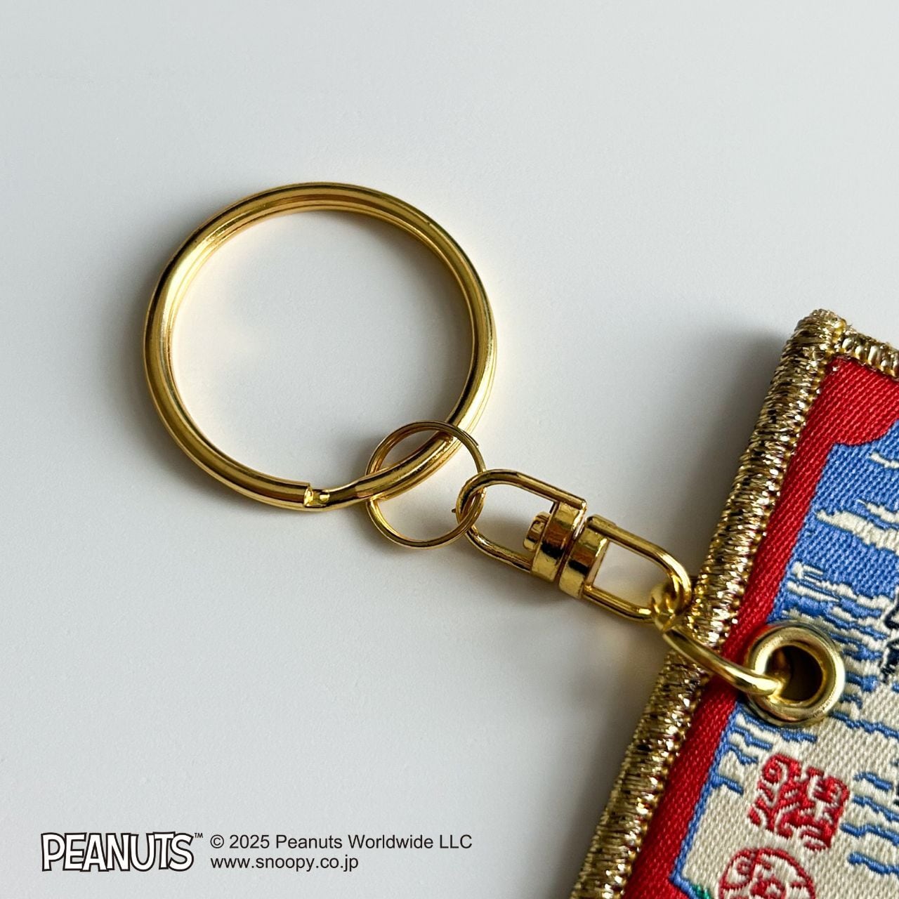 2/7・18時予約】スヌーピー 刺繍キーホルダー 葛飾北斎 凱風快晴 | hmm