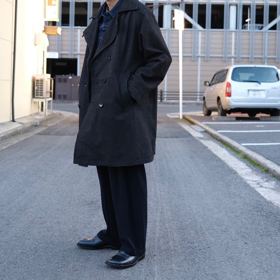 CCU” DOUBLE BREASTED HALF COAT” | Lapel online store