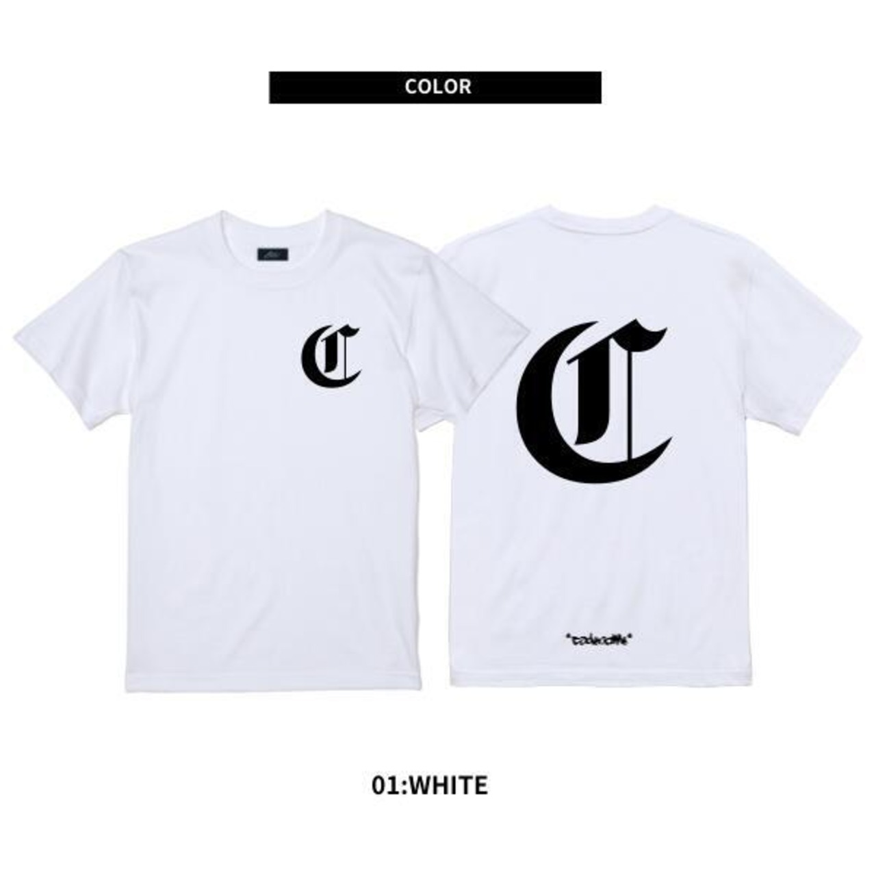 CODENAME 「”OLD.E C” S/S T-Shirts Black/White」 - 7
