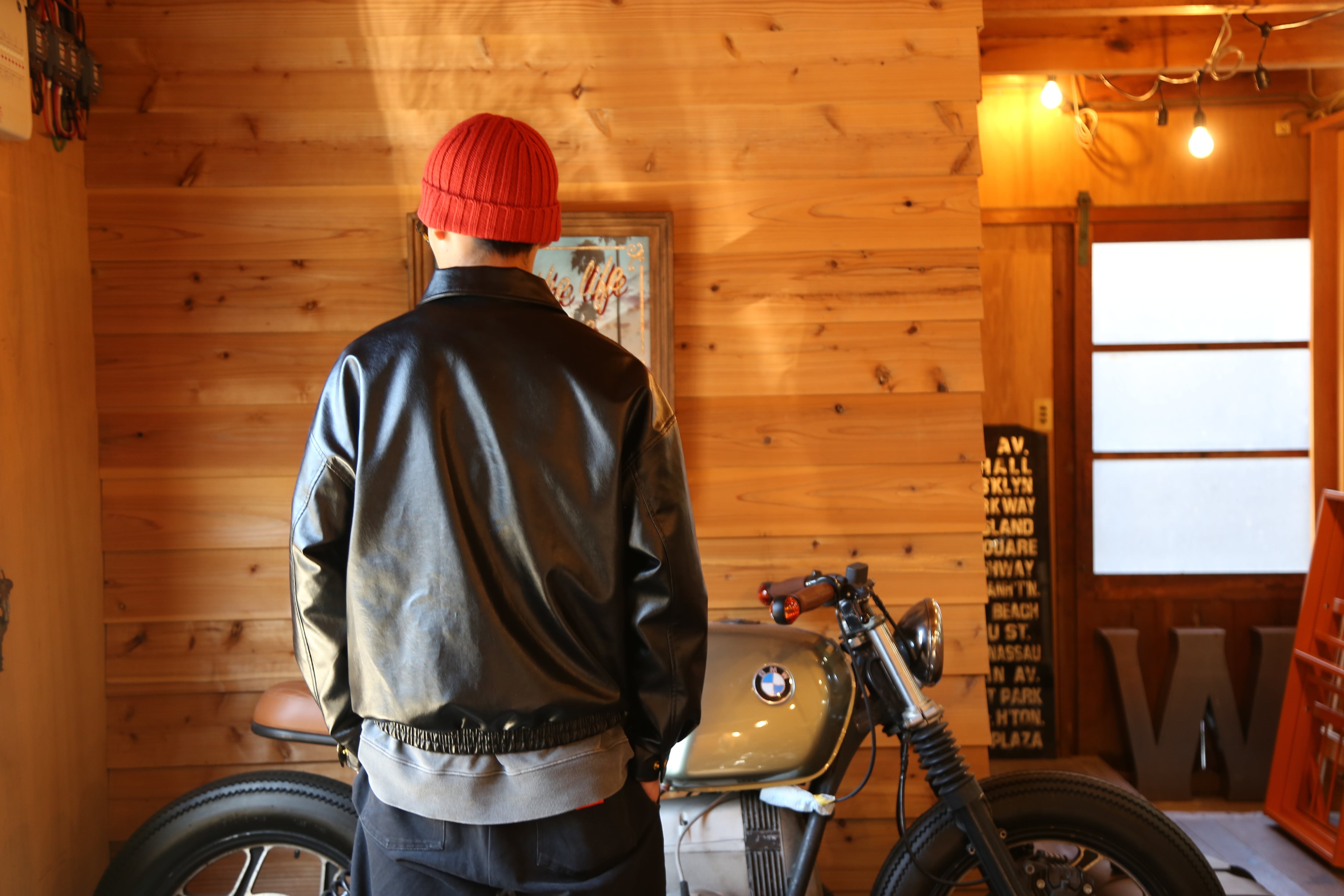 MCFレザージャケット（FJ01） | Whale Custom