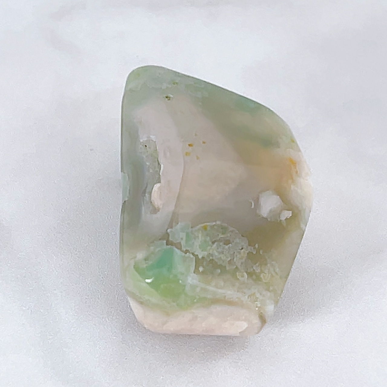 グリーンフラワーアゲート フリーフォームD