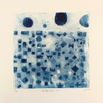 エグチジュンコ「距離のあるハーモニー 」Eguchi Junko"Harmony with Distance"etching/sheet) thumbnail 1