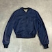 60s USAFA カデットジャケット ギャバジン ネイビー