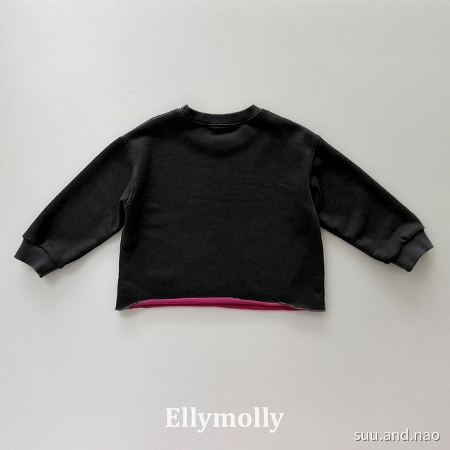 取寄：ELLYMOLLY ラフツートンダイイングスウェット/Jr※送料無料
