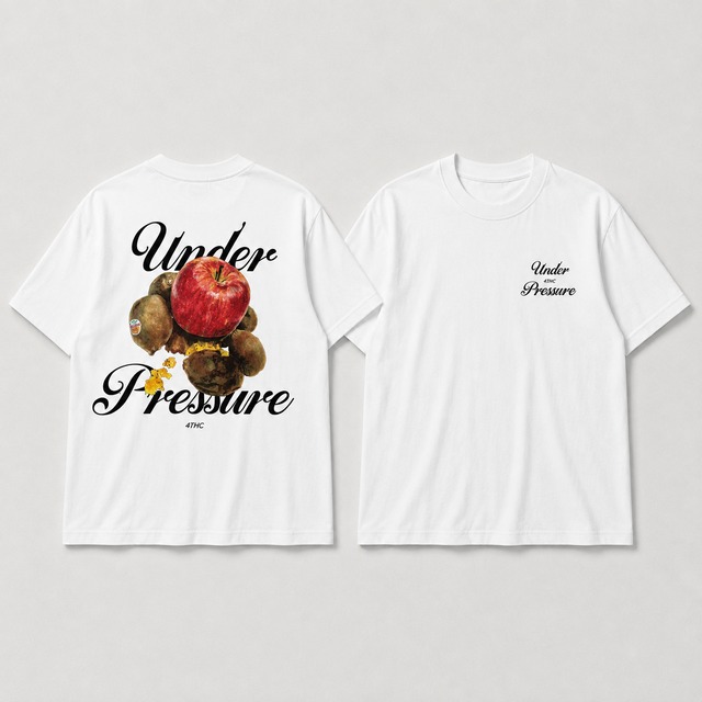 "Under Pressure" T-SHIRT (White)