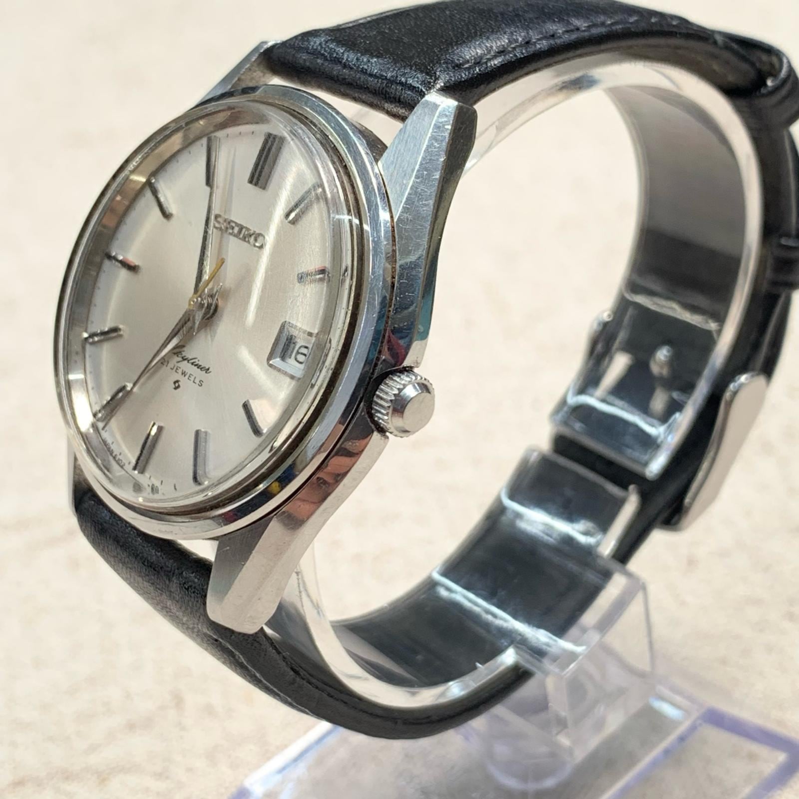 SEIKO セイコー 腕時計 70年代 3針 21石 スカイライナー デイト 6102