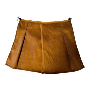 UNFINISHEDボンテージパンツバムフラップスカート2023133