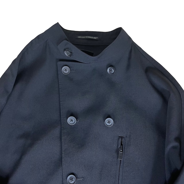 【美品】ヨウジヤマモトプールオム シワギャバ スタンドカラー トッパージャケット d46b1347ef8df04b27c7f8fdca806c