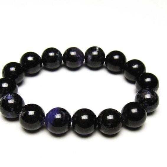 チャロアイト ブレスレット 13mm 一点物 メール便可 111-49246