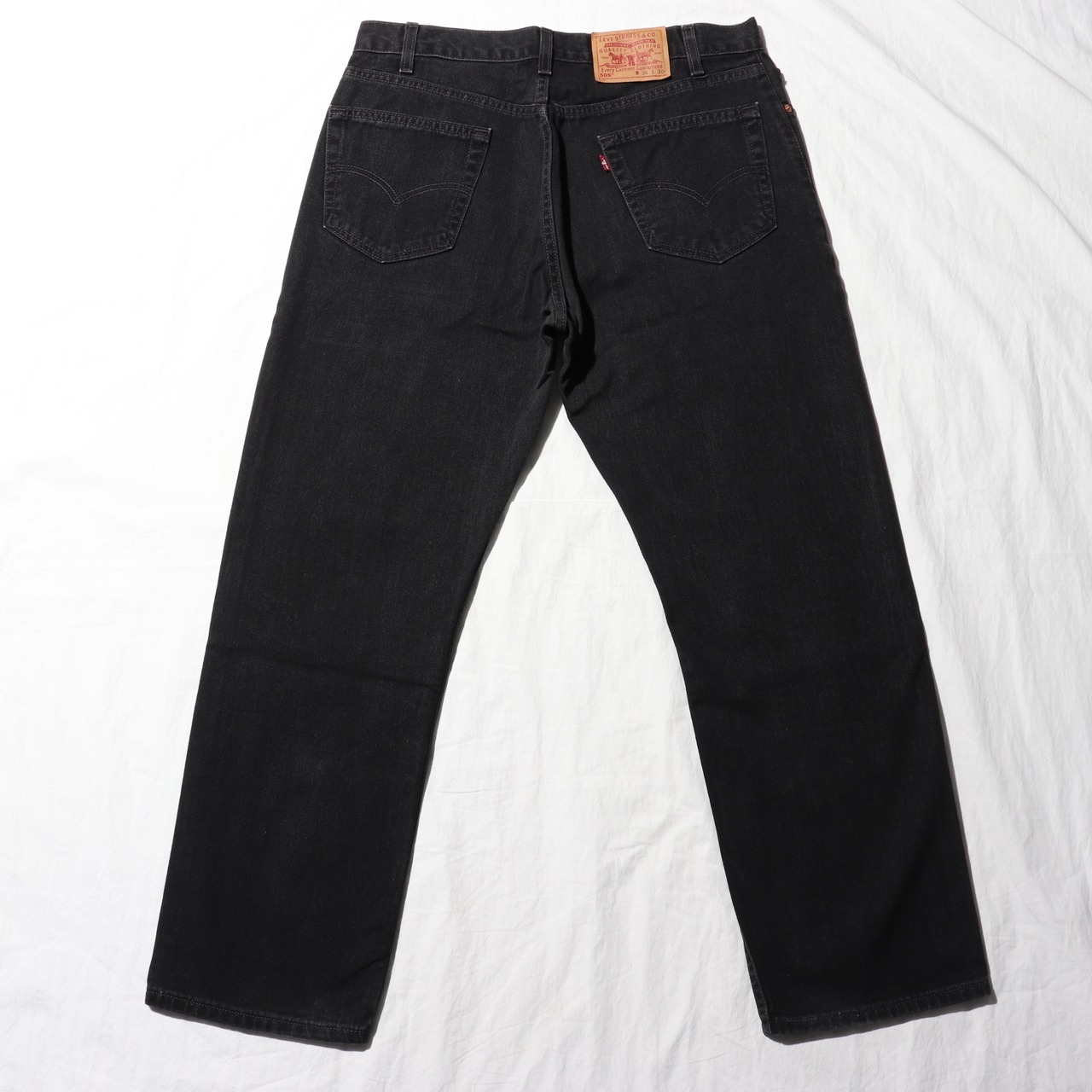 美品 36×30 Levi’s 505 USA 00年 サルファーブラック デニムパンツ リーバイス