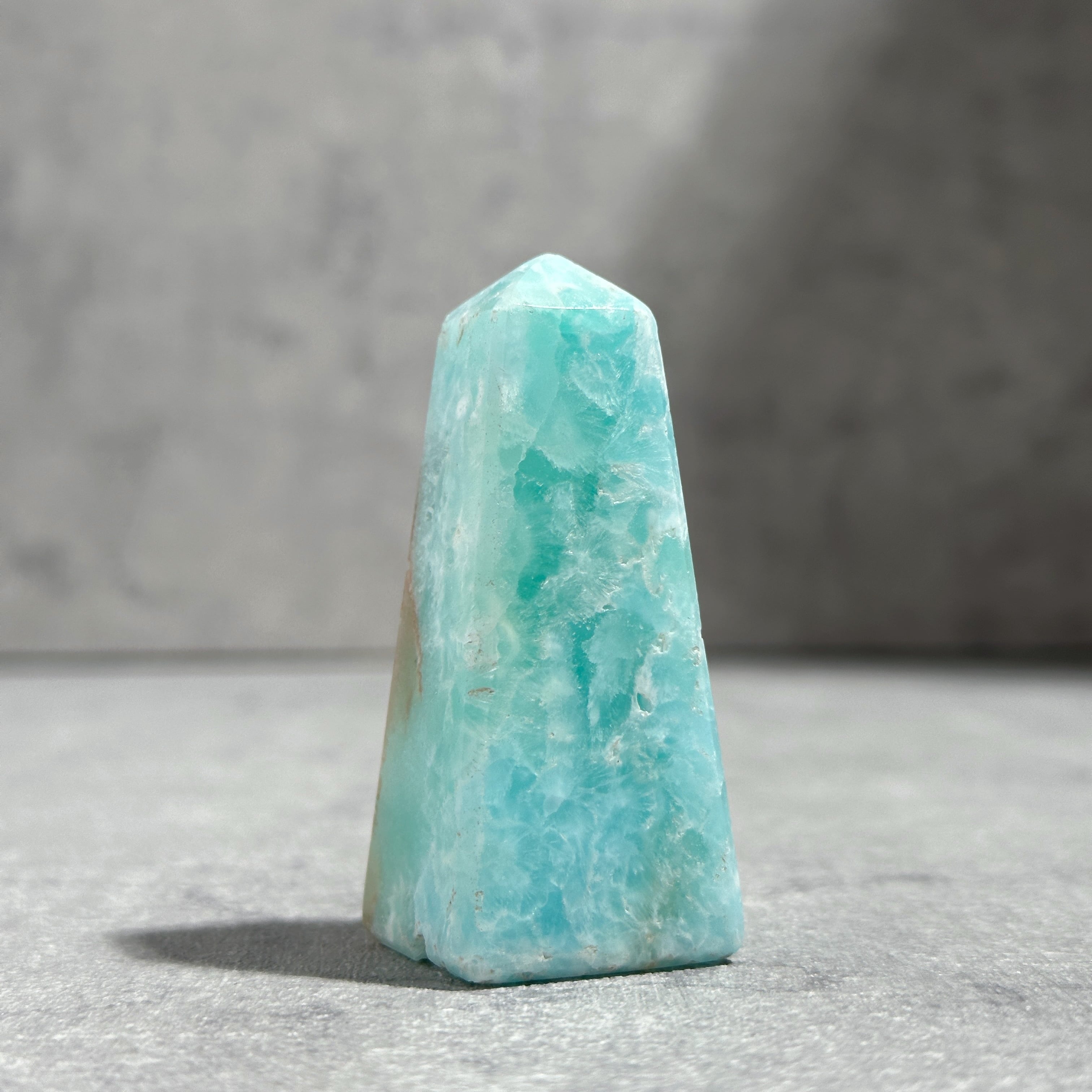 blue aragonite 天然石　タワー blue aragonite 天然石 タワー 【公式通販】