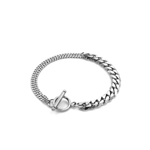 Two types link chain bracelet（cbr0016s）