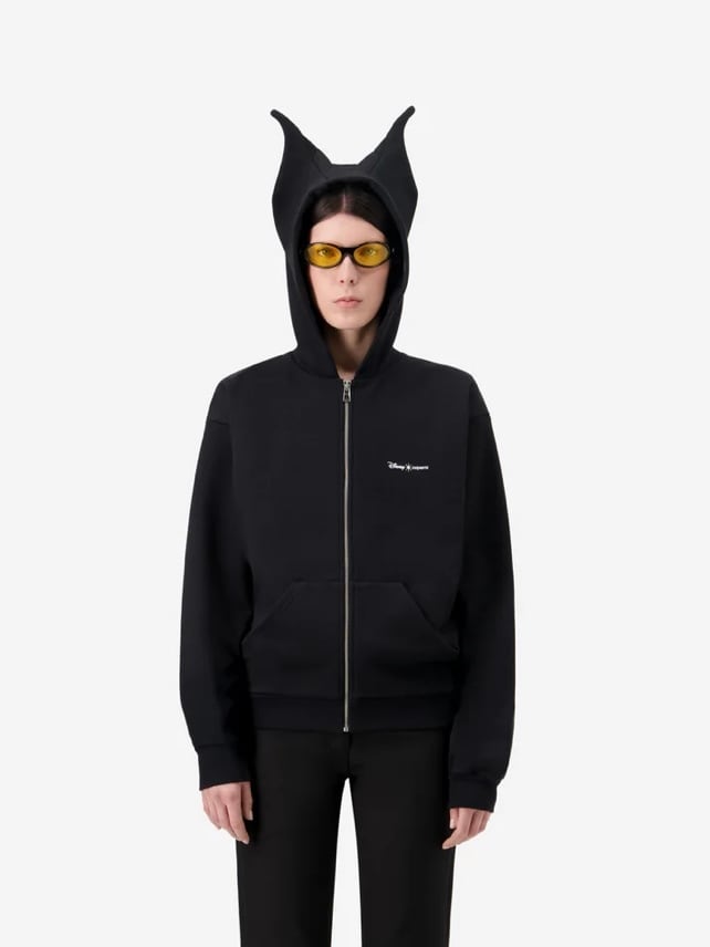 25AW】coperni コペルニ / DISNEY X COPERNI MALEFICENT ZIP UP HOODIE