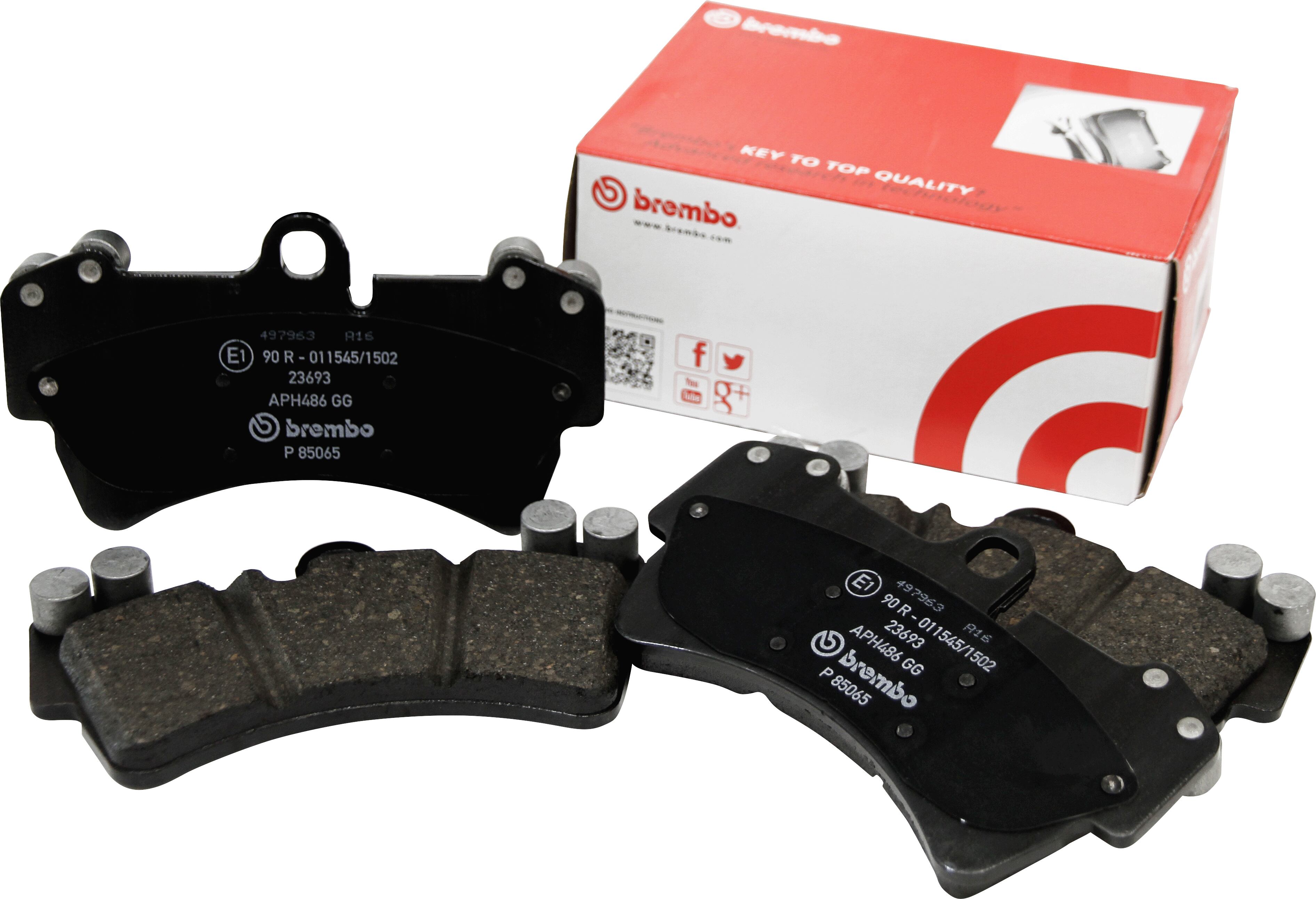 brembo ブレーキパッド ブラック TOYOTA ブレビス JCG10 JCG11 01/05〜07/06 フロント P83 054