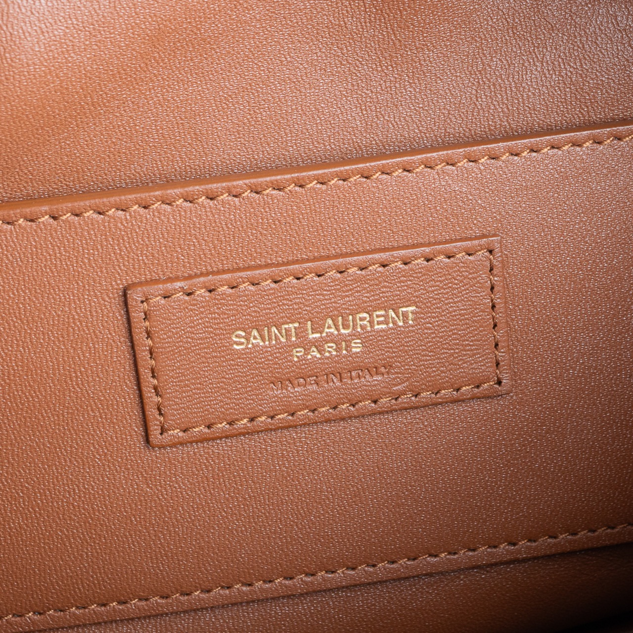 サンローラン カメラバッグ ベージュ ラフィア ブラウン レザー