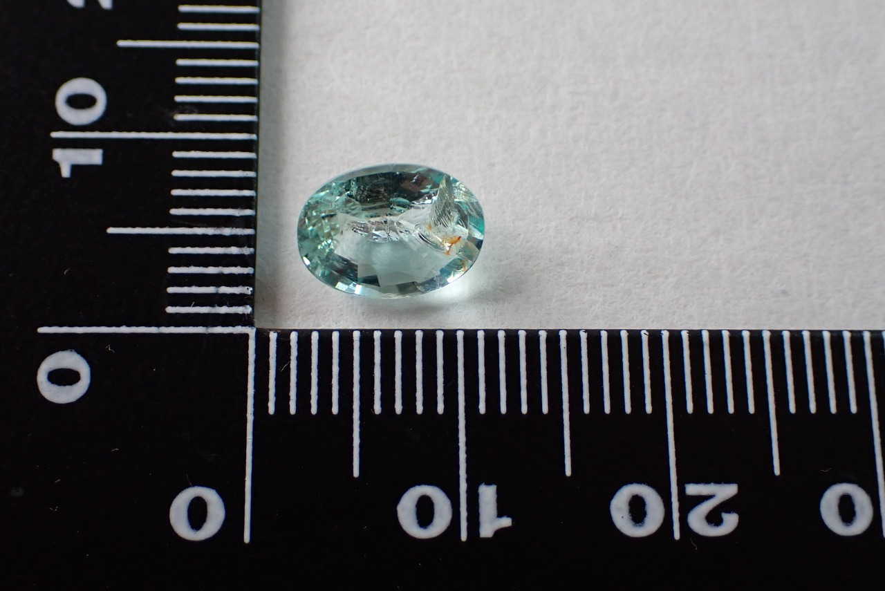 グリーンアクアマリン　1.56ct　[C11-609]