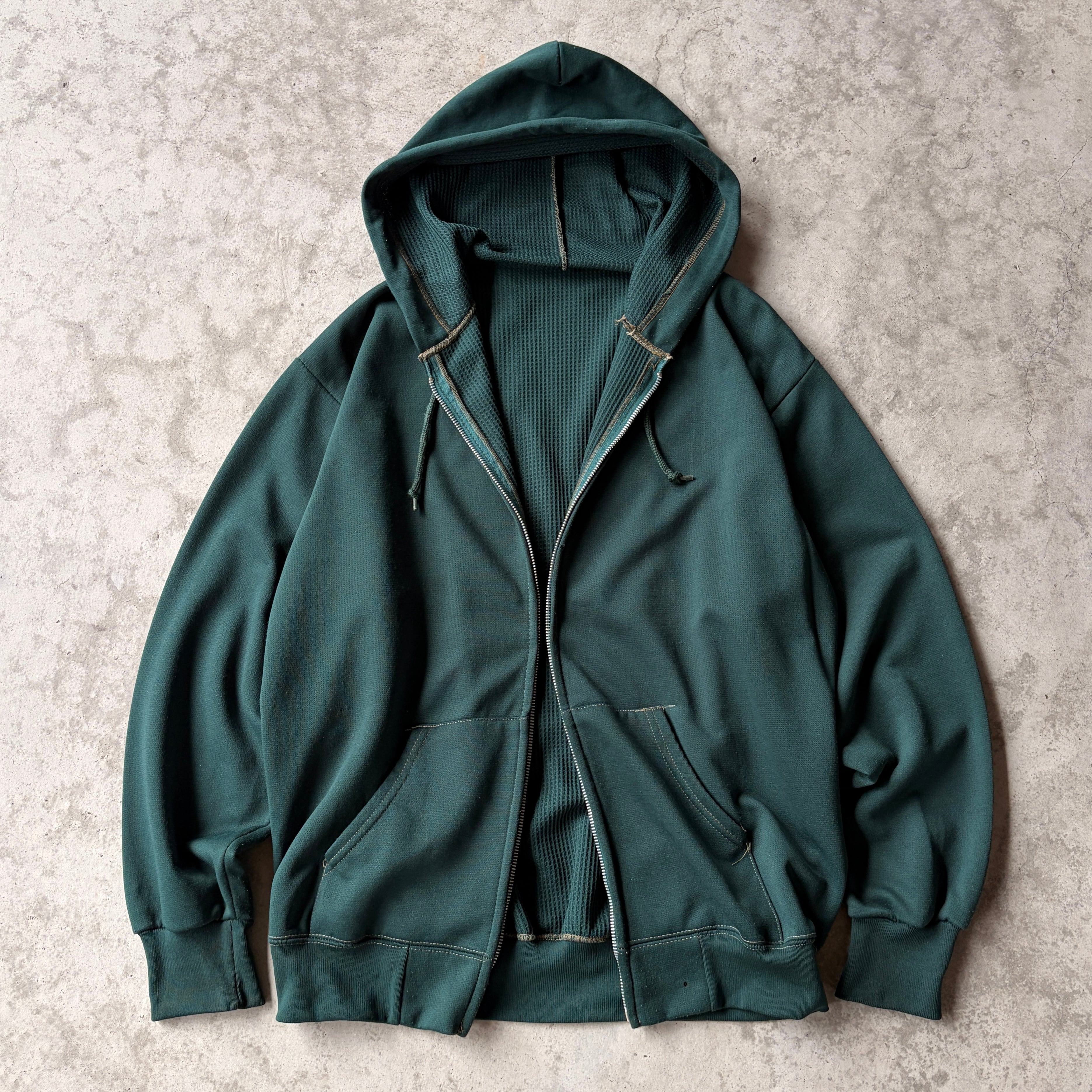 00s| “WIND RIVER” Zip hoodie / “初期supremeボディ” “2トーン