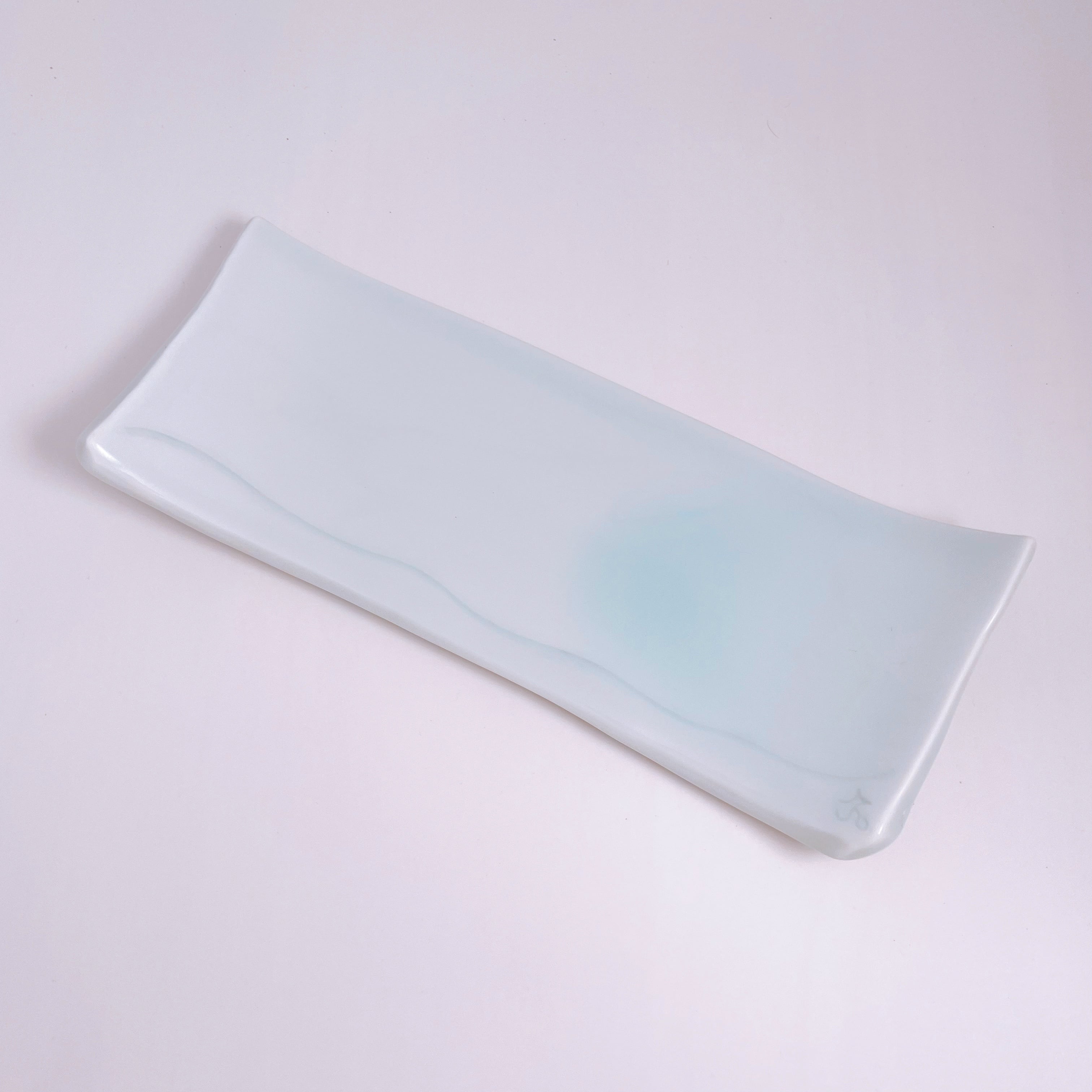 波佐見焼：青白磁 長皿 | 波佐見焼 福春online