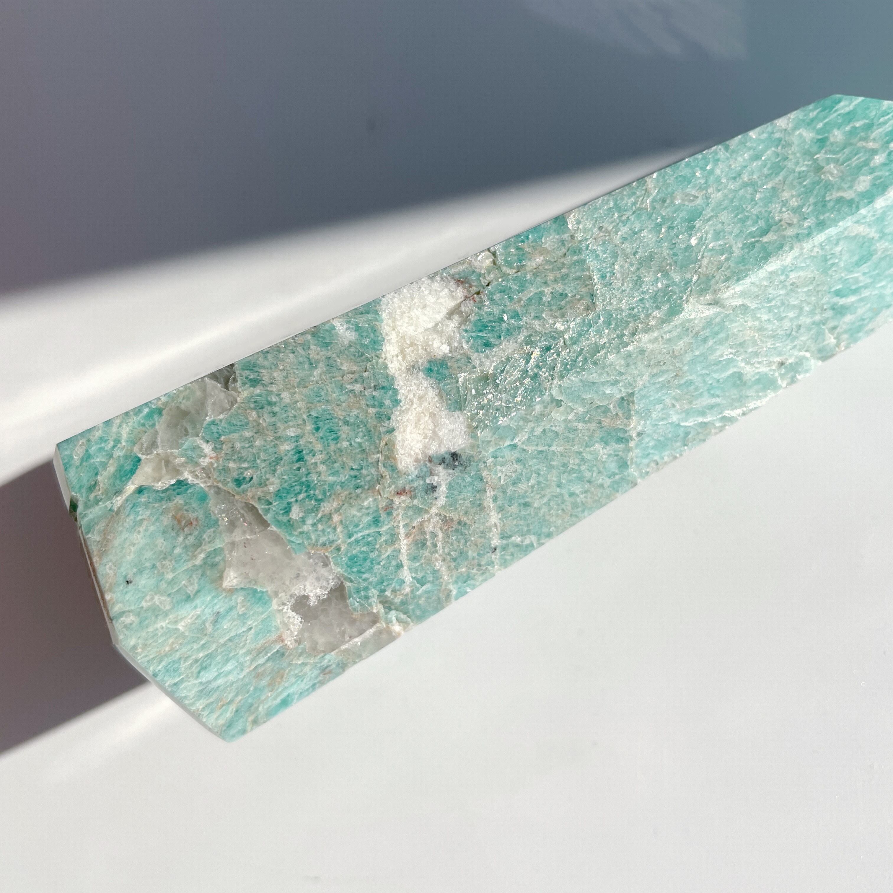 アマゾナイト タワー型09◇Amazonite◇天然石・鉱物・パワーストーン