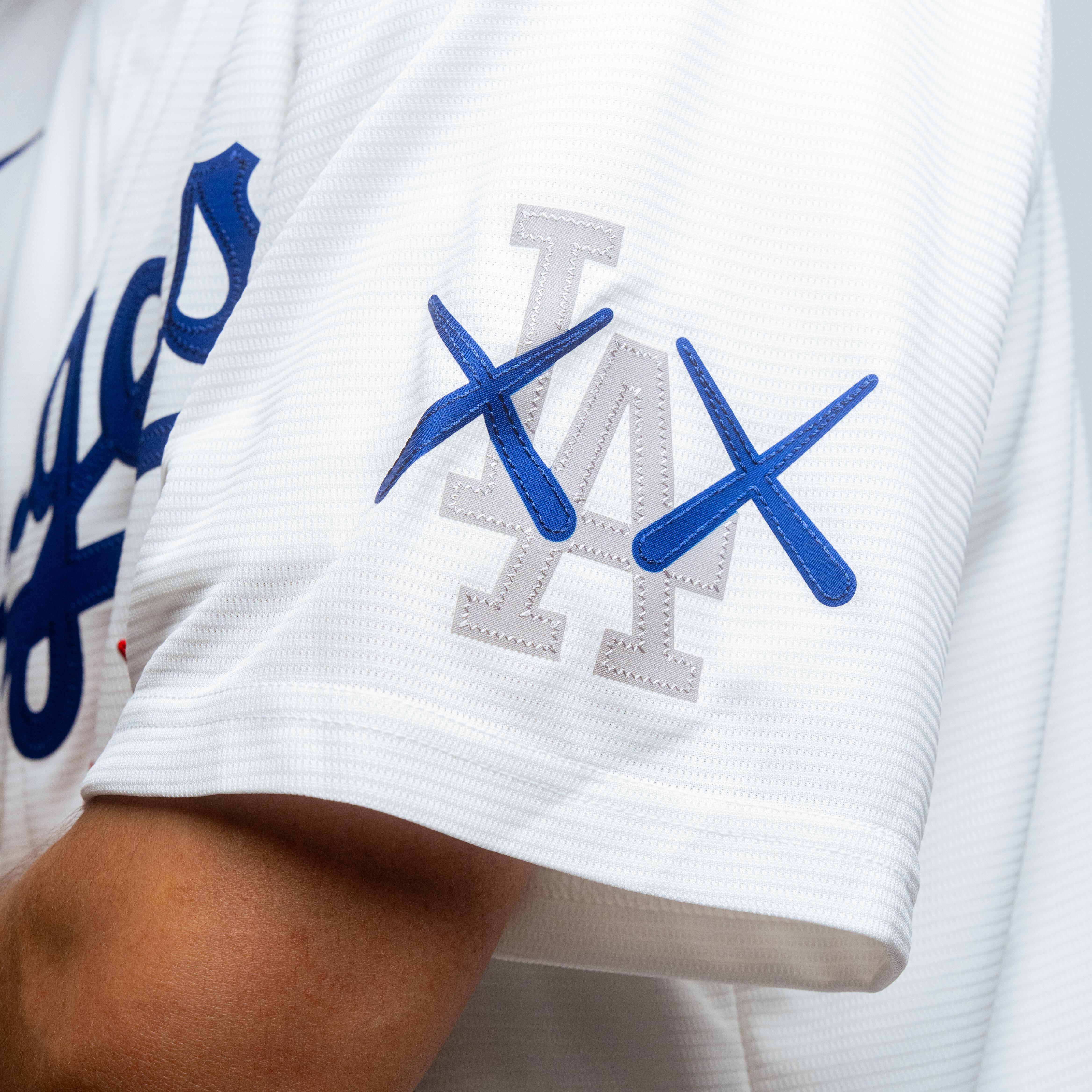 Fanatics x KAWS Baseball Jersey Los Angels Dodgers | samples2019