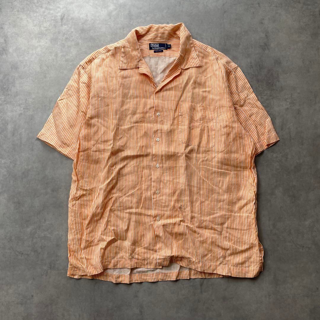 90s Polo by Ralph Lauren 開襟 オープンカラー シャツ