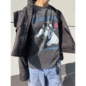 VINTAGE ストリート QUEENバンド Tシャツ T1706