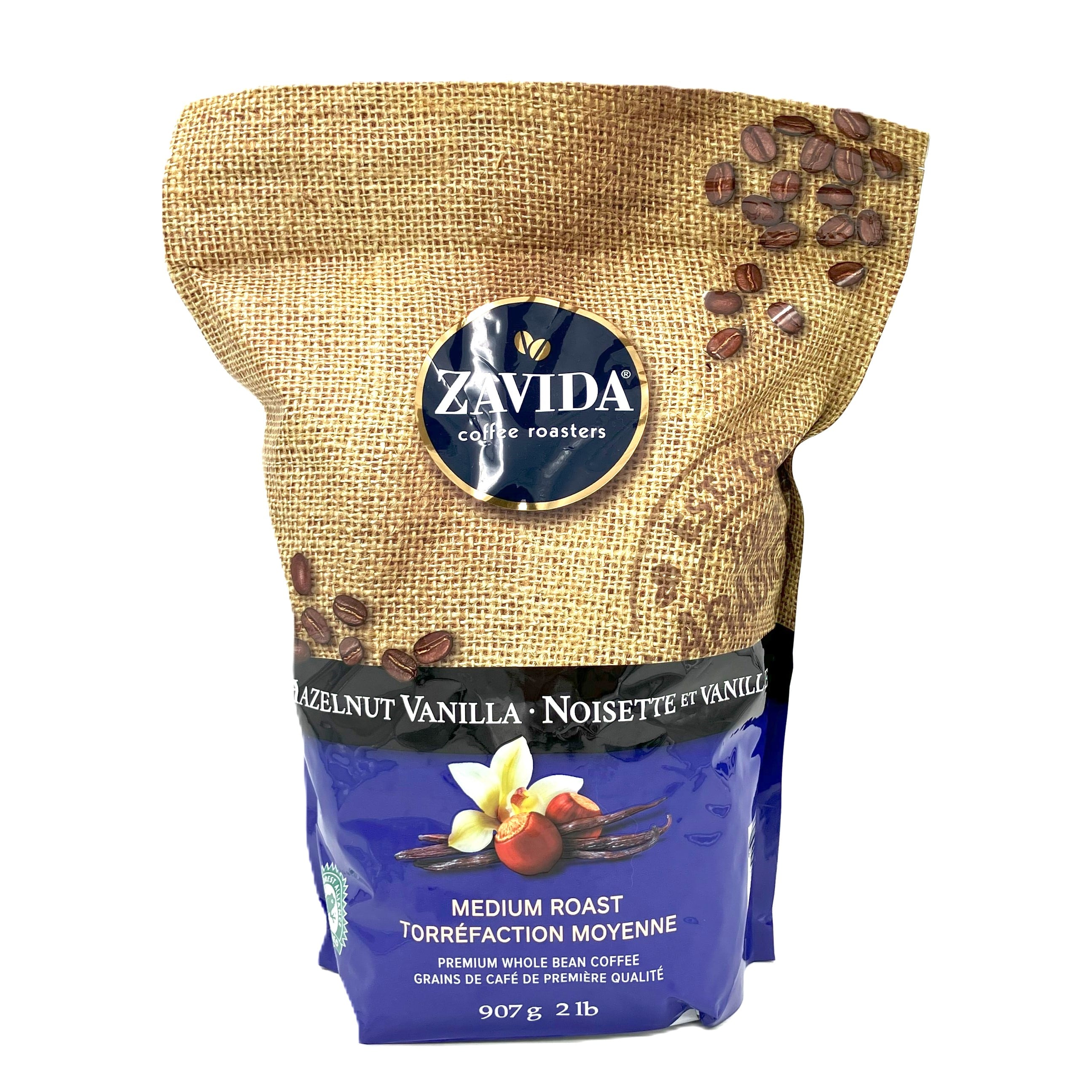コストコ】ZAVIDA ザビダ ヘーゼルナッツバニラWBコーヒー 907g コストコ】ZAVIDA ザビダ ヘーゼルナッツバニラWBコーヒー 907g