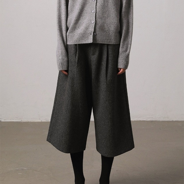 Relaxed Wide-Leg Denim Pants  T3918