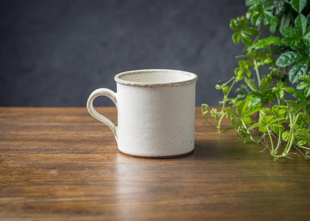 Shirouma コーヒーカップ 灰色 マグカップ 長谷川 哲也 手作りの器 食器のセレクトショップ ならびや商店