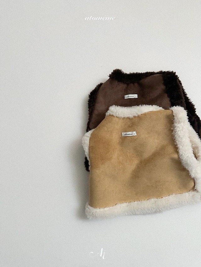 予約⌇atomeme/ Reversible mustang vest
