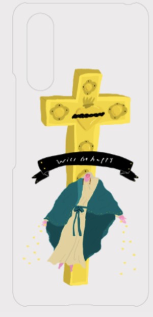 信じる私は救われるXperia 10 Ⅱクリアケース