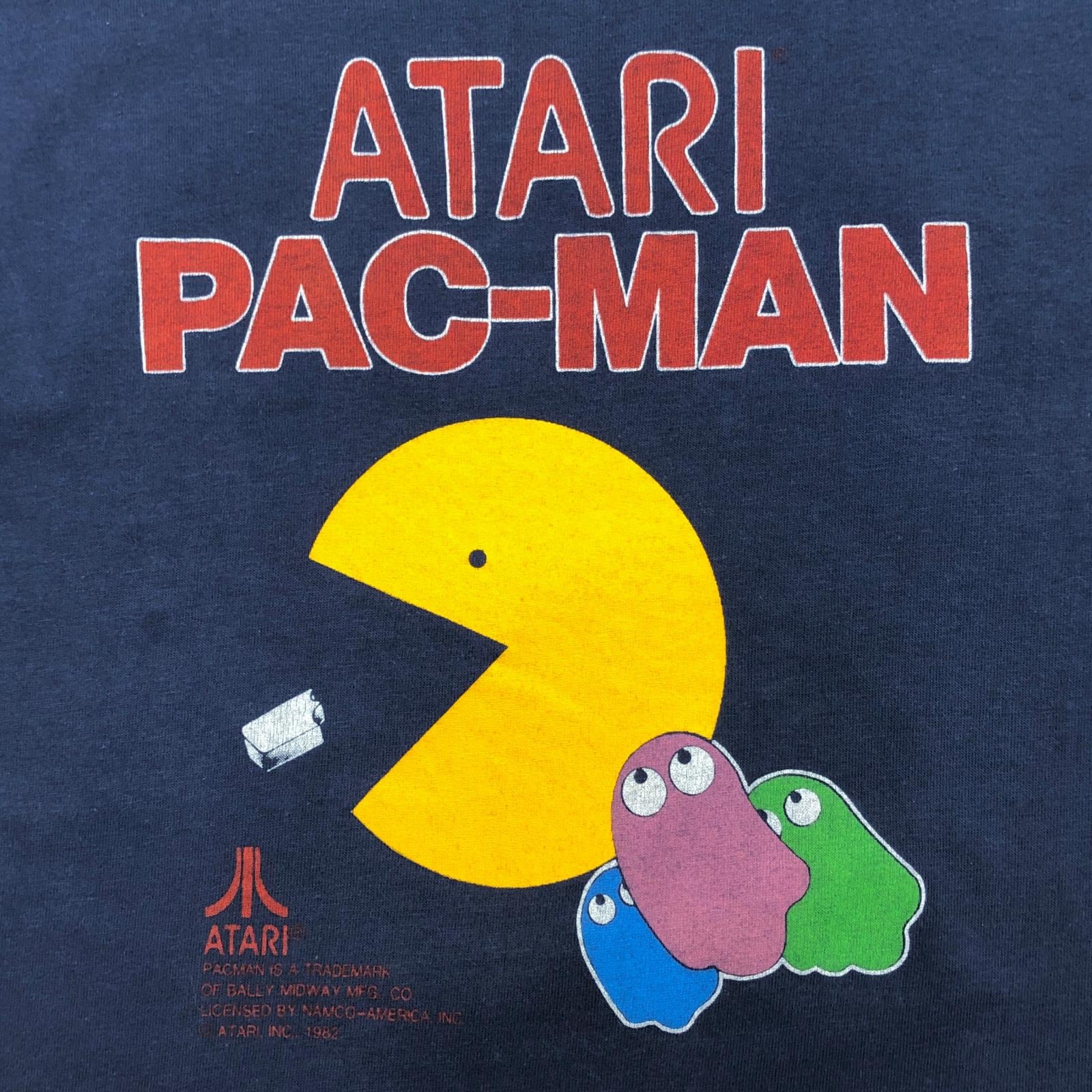 1982年製 ATARI PAC-MANTシャツ　Lサイズ SIGNAL SPORTS シグナルスポーツ 80年代 美品 USA製 ATARI PAC-MAN