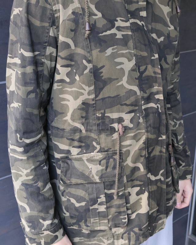 camouflage m65 detail jacket