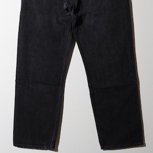 美品 38×30 501-0660 USA 97年 サルファーブラックデニムパンツ Levi’s リーバイス 黒