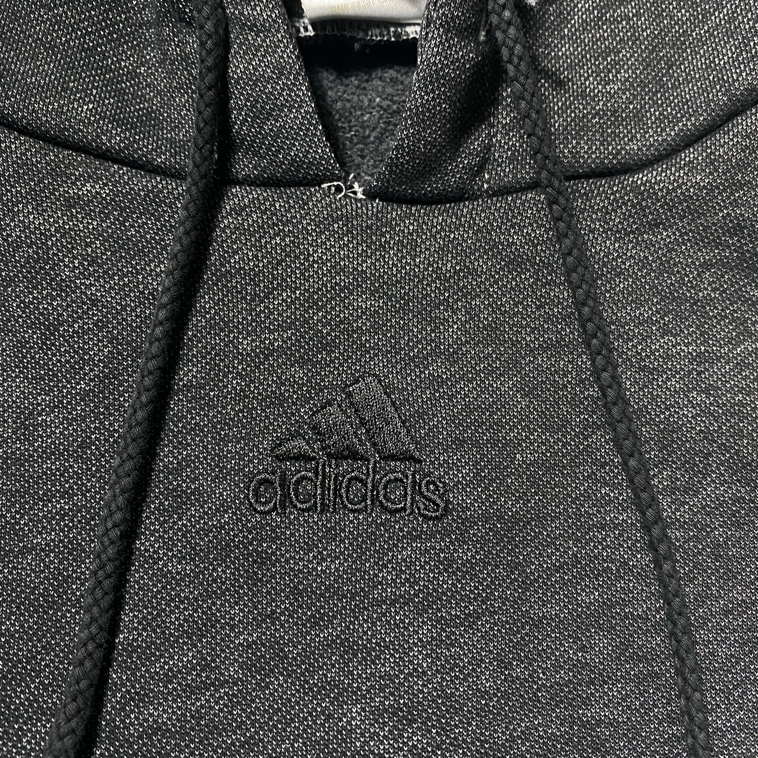 00's adidas アディダス センター刺繍パフォーマンスロゴ 後染め