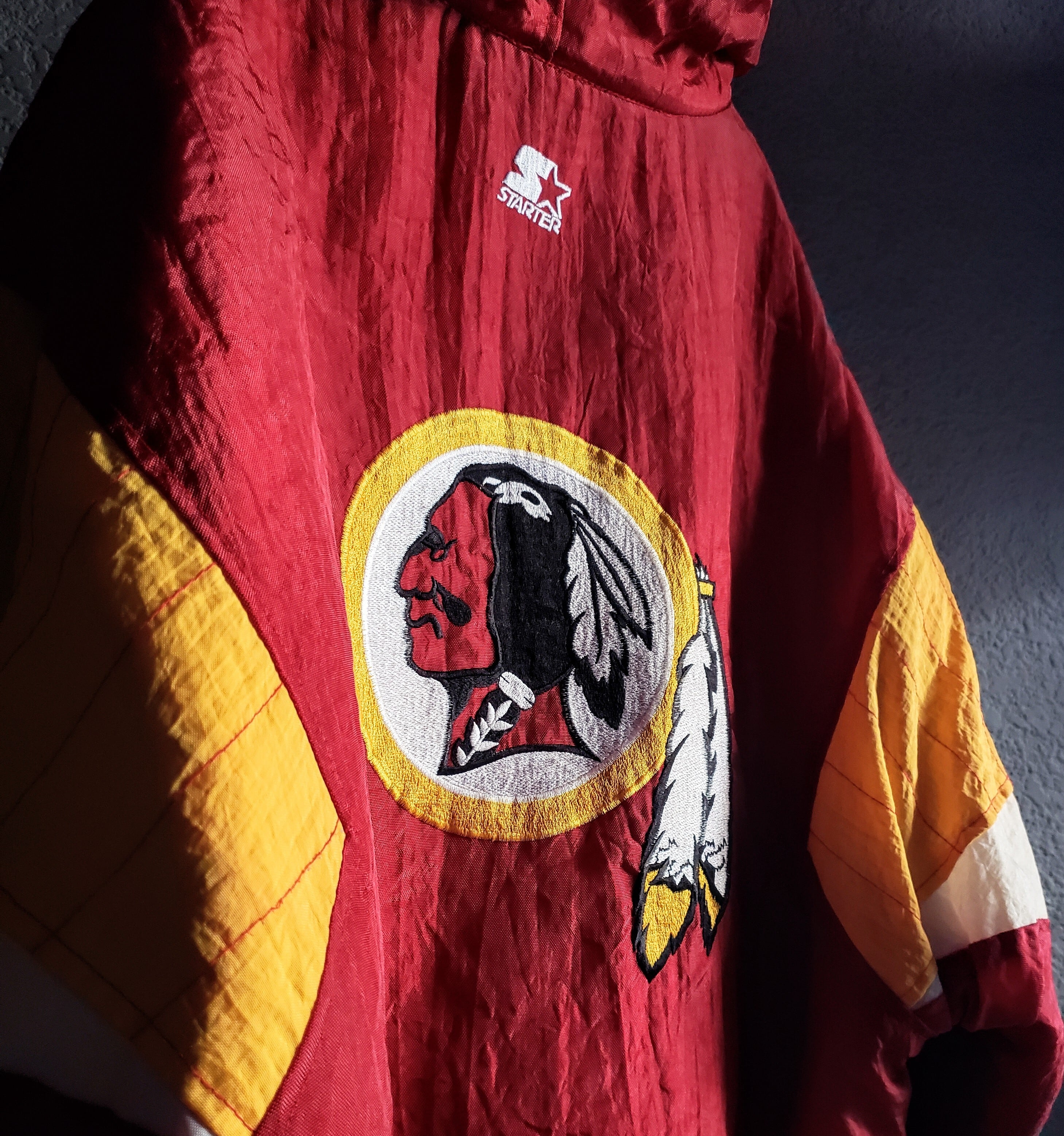 90s nfl red skins hoodie レッド スキンズ パーカー