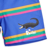 【 mini rodini 22SS 】Crocodile swim shorts （2228012060） "水着"   Blue