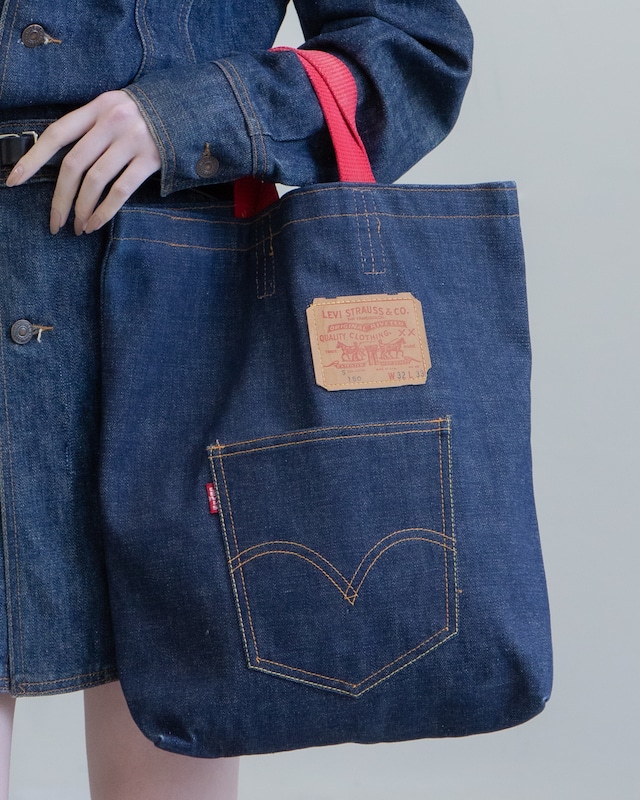 1960s LEVI'S - denim tote bag