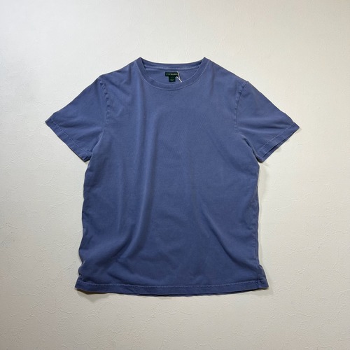 J.Crew ALWAYS　無地T　フェード　Tシャツ　ジェイ・クルー　ブルーグレー  L 古着
