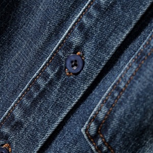 ダメージデニムシャツ W00738