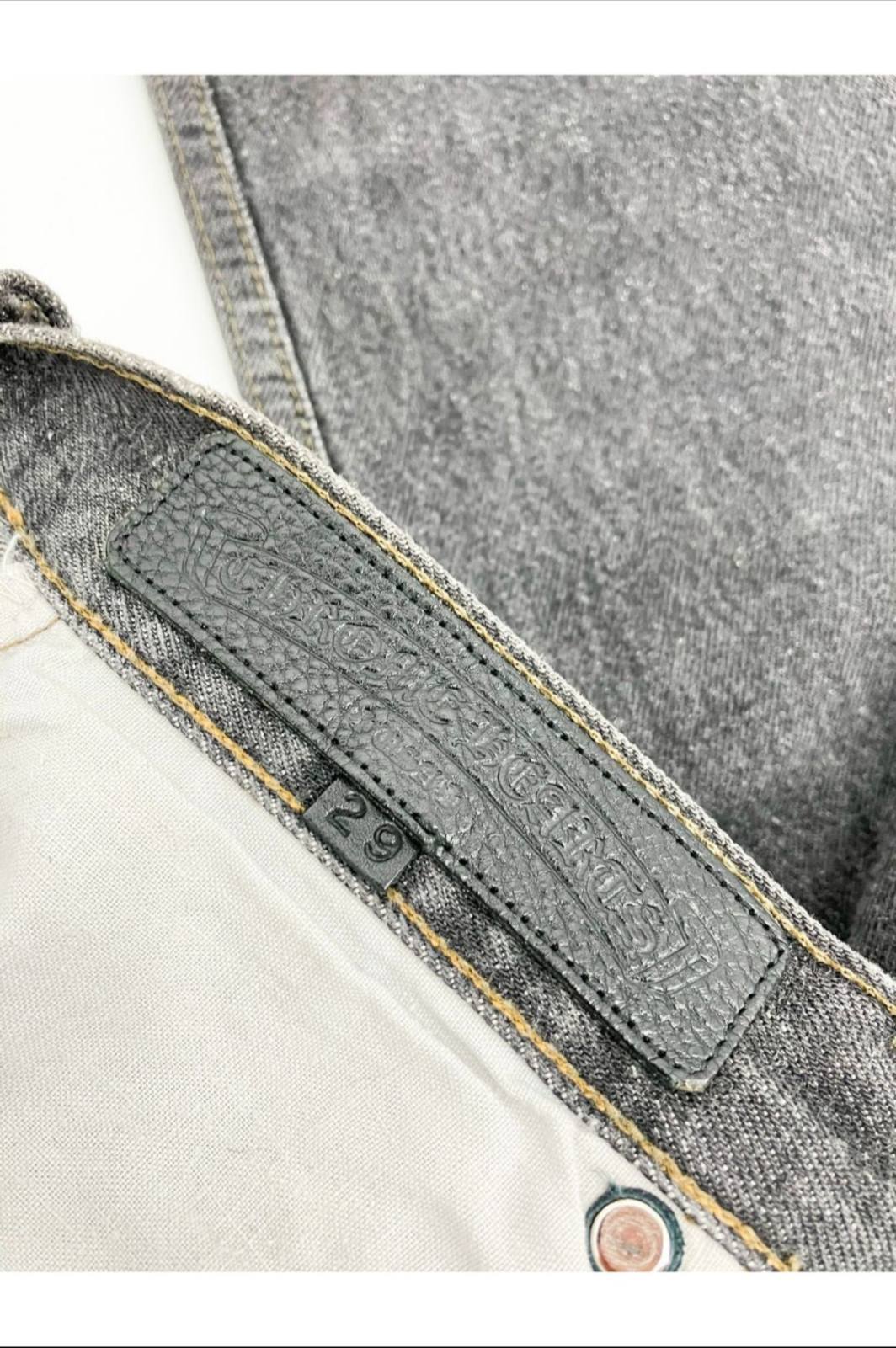 CHROME HEARTS クロムハーツ Levi's 501 Cross Patch Denim Pants