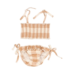 buho/ GINGHAM BIKINI(2y,3y,4y,6y)