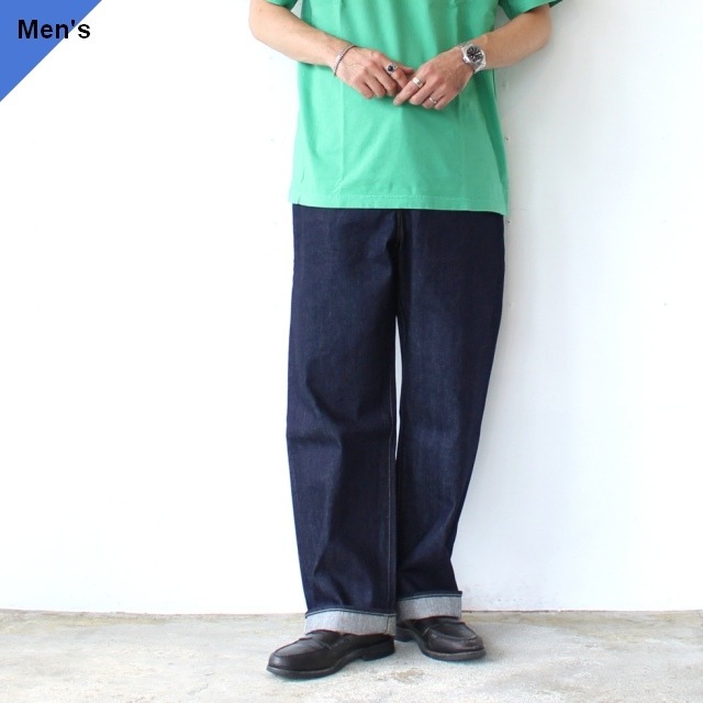 【26AW】Orgueil テーラージーンズワイドストレート / Tailor Jeans Wide Straight OR-102　（ONE WASH）