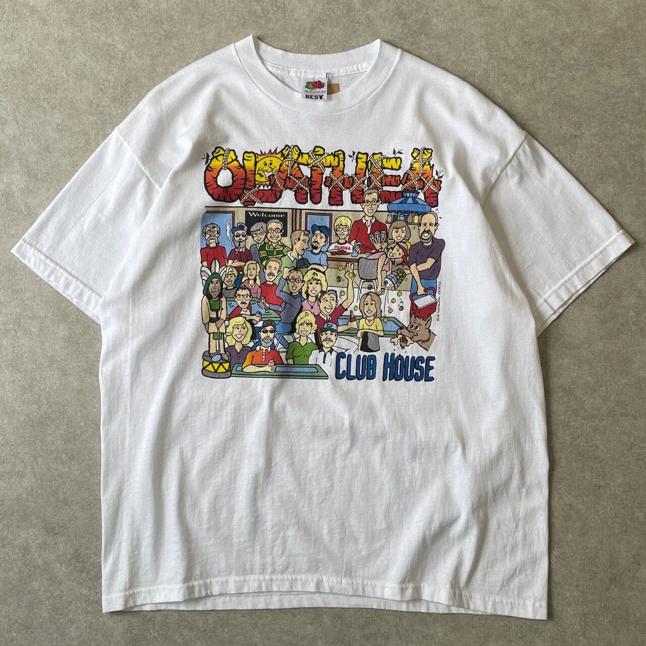 90s USA製 Ameri Tees 天使 エンジェル アートTシャツ